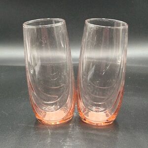 Lenox pink swag glasses, Valentine’s Day